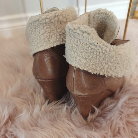 Franco Sarto shearing Wedge booties 👢 - Picture 12 of 13